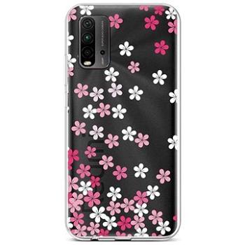 TopQ Xiaomi Redmi 9T silikon Pink Blossom 65107 (Sun-65107)