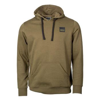 Nash Rybářská Mikina Make It Happen Hoody Box Logo Green - XXXL