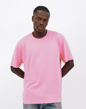 Tričko Organic Basics True Boxy Fit Tee Soft Pink