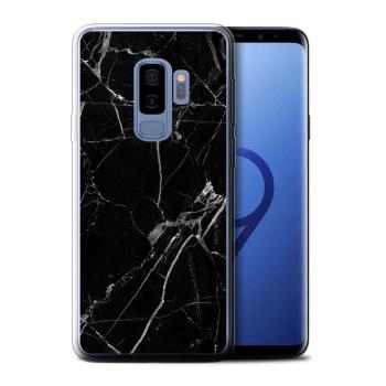 MY ART kryt Samsung Galaxy S9 Plus BLACK MARBLE (142)