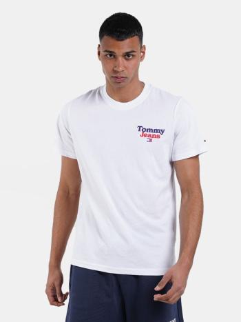 Tommy Jeans pánské bílé tričko