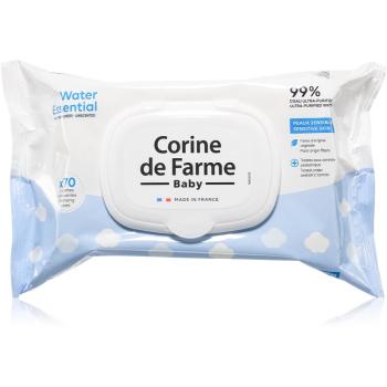 Corine de farme Water Wipes dětské jemné vlhčené ubrousky 70 ks