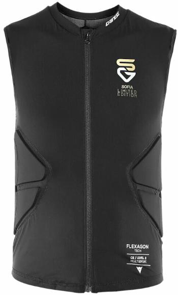 Dainese Flexagon Mens Waistcoat Black/Gold M Lyžařský chránič