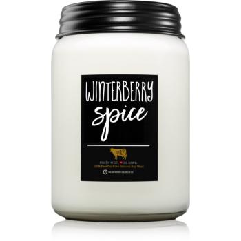 Milkhouse Candle Co. Farmhouse Winterberry Spice vonná svíčka 737 g