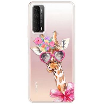 iSaprio Lady Giraffe pro Huawei P Smart 2021 (ladgir-TPU3-PS2021)