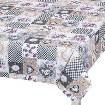 Bellatex Ubrus DITA Patchwork love, 120 x 160 cm