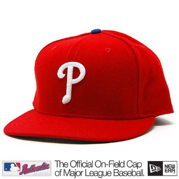 Kšiltovka New Era 59FIFTY Authentic Philadelphia Phillies Home Cap Red - 7