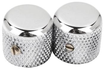 Fender Pure Vintage '52 Telecaster Knurled Knobs, Chrome