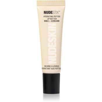 Nudestix Nudeskin Hydrating Peptide Lip Butter hloubkově vyživující máslo na rty odstín Clear Gloss 10 ml