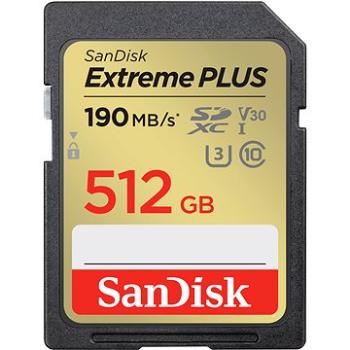 SanDisk SDXC Extreme PLUS 512GB  (SDSDXWV-512G-GNCIN)