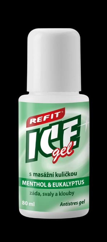 Refit Ice Masážní gel s mentholem a ekualyptem roll–on 80 g