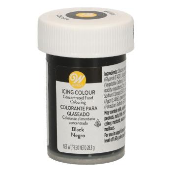 Cakesupplies Gelová barva Black - Černá 28 g