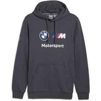 Puma BMW MOTORSPORT ESSENTIALS HOODIE Pánská mikina, tmavě šedá, velikost