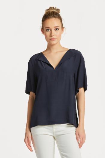 KOŠILE GANT TUNIC TOP EVENING BLUE