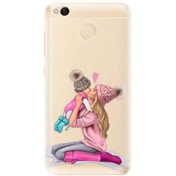 iSaprio Kissing Mom - Blond and Girl pro Xiaomi Redmi 4X (kmblogirl-TPU2_Rmi4x)