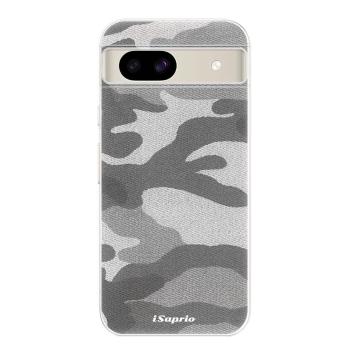 Odolné silikonové pouzdro iSaprio - Gray Camuflage 02 - Google Pixel 8a