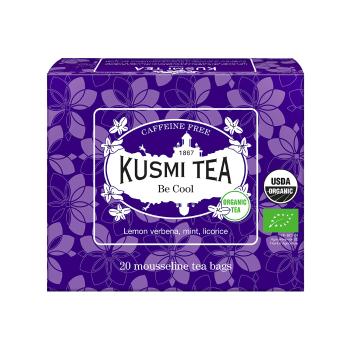 Kusmi Tea Organic Be Cool mušelínové sáčky 20x2 g