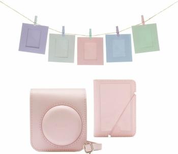 Fujifilm Instax Mini 12 Accessory Kit Pink Pouzdro na fotoaparát