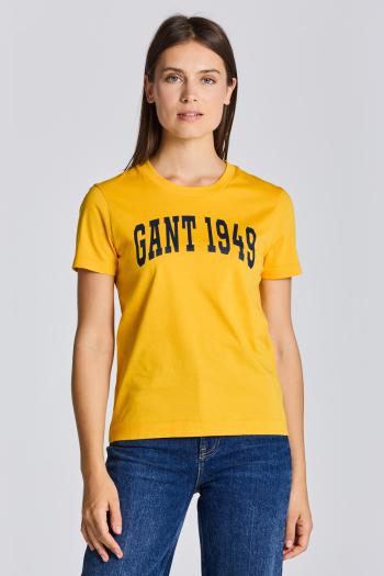 TRIČKO GANT MD. LOGO SS T-SHIRT CITRUS YELLOW