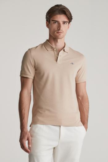 POLOKOŠILE GANT SLIM SHIELD SS PIQUE POLO DRY SAND
