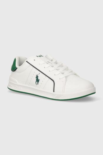 Dětské sneakers boty Polo Ralph Lauren bílá barva