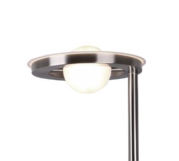 LED stojaca lampa Trio Barrie nikel 424210307