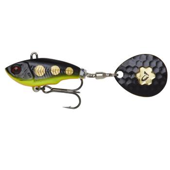 Savage gear fat tail spin sinking black magic - 8 cm 24 g