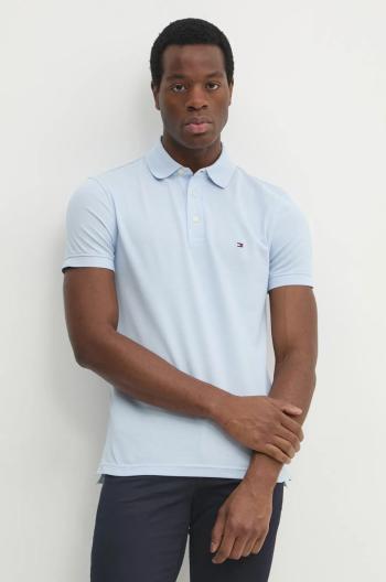 Bavlněné polo tričko Tommy Hilfiger hladký, MW0MW17771
