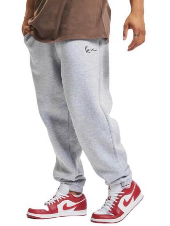 Melegíto nadrág Karl Kani SMALL SIGNATURE ESSENTIAL RELAXED FIT CUFFED SWEATPANTS grey