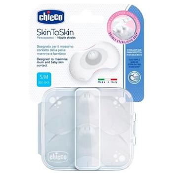 Chicco chránič bradavek skintoskin silikon 2 ks, S/M (8058664070466)