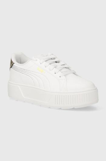 Sneakers boty Puma Karmen bílá barva, 395099