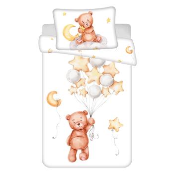 Pamut gyerek ágyneműhuzat babaágyhoz 100x135 cm  Medvídek "Cute" – Jerry Fabrics