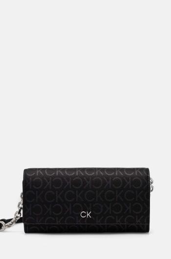 Peněženka Calvin Klein černá barva, K60K612424