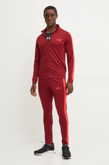 Sportovní tepláková souprava Under Armour Knit Track Suit vínová barva, 1357139