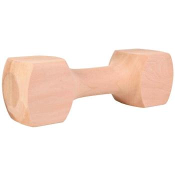 TRIXIE WOODEN DUMBBELL 650G Aportovací dřevěná činka, hnědá, velikost