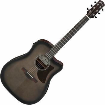 Ibanez AAD50CE-TCB Transparent Charcoal Burst Elektroakustická kytara Dreadnought