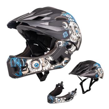 Downhill přilba W-TEC Delgada  Black Heart Mechanic  XS (48-52)