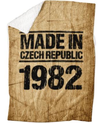 Deka Made In (rok: 1982, Podšití beránkem: ANO)