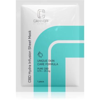 Canneff Balance CBD Hydra Infusion Sheet Mask hydratační plátýnková maska 1 ks