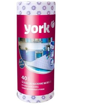 YORK textilní utěrka pratelná v roli 40 ks (5903355046707)