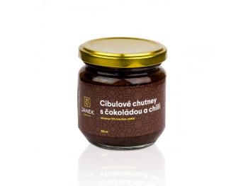 Cibulové chutney s čokoládou a chilli