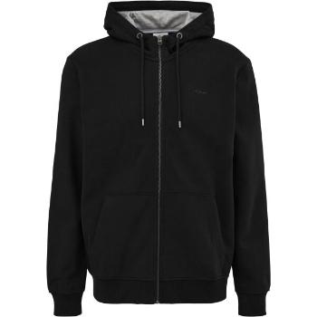 s.Oliver RLBS SWEATSHIRT JACKET FZ NOOS Pánská mikina, černá, velikost