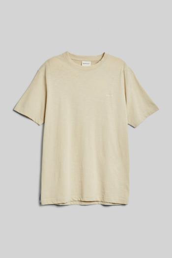 TRIČKO GANT SLUB TEXTURE SS T-SHIRT SILKY BEIGE