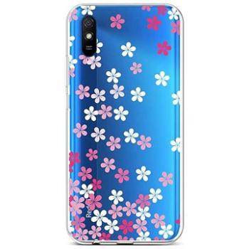 TopQ Xiaomi Redmi 9A silikon Pink Blossom 51937 (Sun-51937)