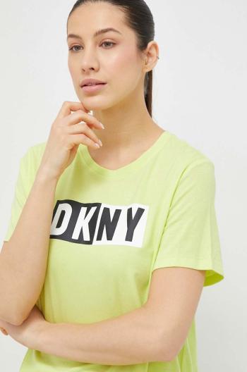 Tričko Dkny zelená barva, DP2T5894