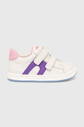 Dětské kožené sneakers boty Camper fialová barva, TWS