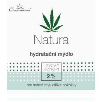 Cannaderm Natura Hydratační mýdlo pH 5.5 hydratační mýdlo s konopným olejem 100 g