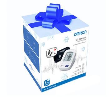 Omron M3 Comfort Intelli digitální tonometr + síťový zdroj