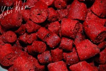 Lk baits pelety restart wild strawberry-1 kg 12-17 mm