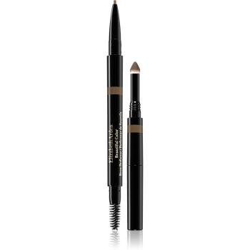 Elizabeth Arden Beautiful Color Brow Perfector automatická tužka na obočí 3 v 1 03 Ash Brown 0.32 g